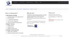 Desktop Screenshot of l4networks.com